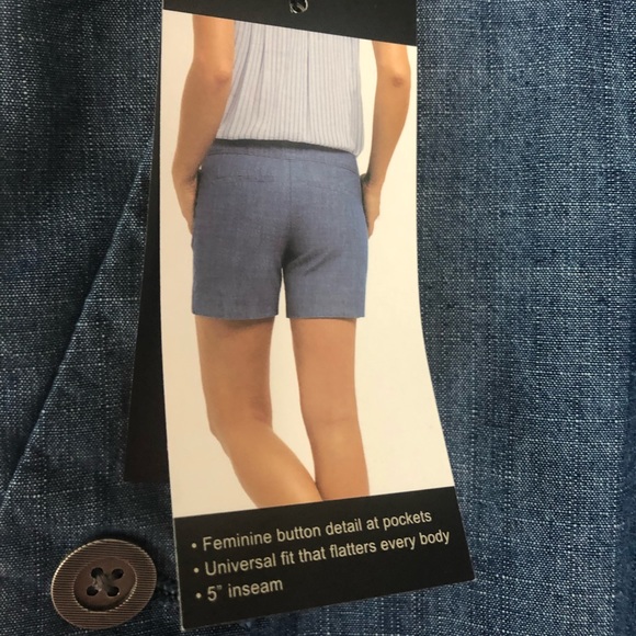 NWT The Limited Denim Chambray shorts - Picture 3 of 5